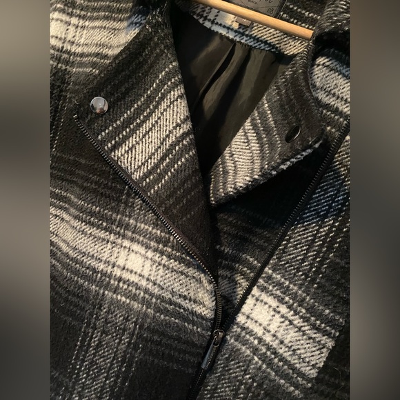 💥 SALE💥 Vintage Y2K Lee Cooper black & white coat - Picture 4 of 9